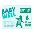 Bild: BABYWELL Premium Windeln Monatspack Gr.6, 13-18kg